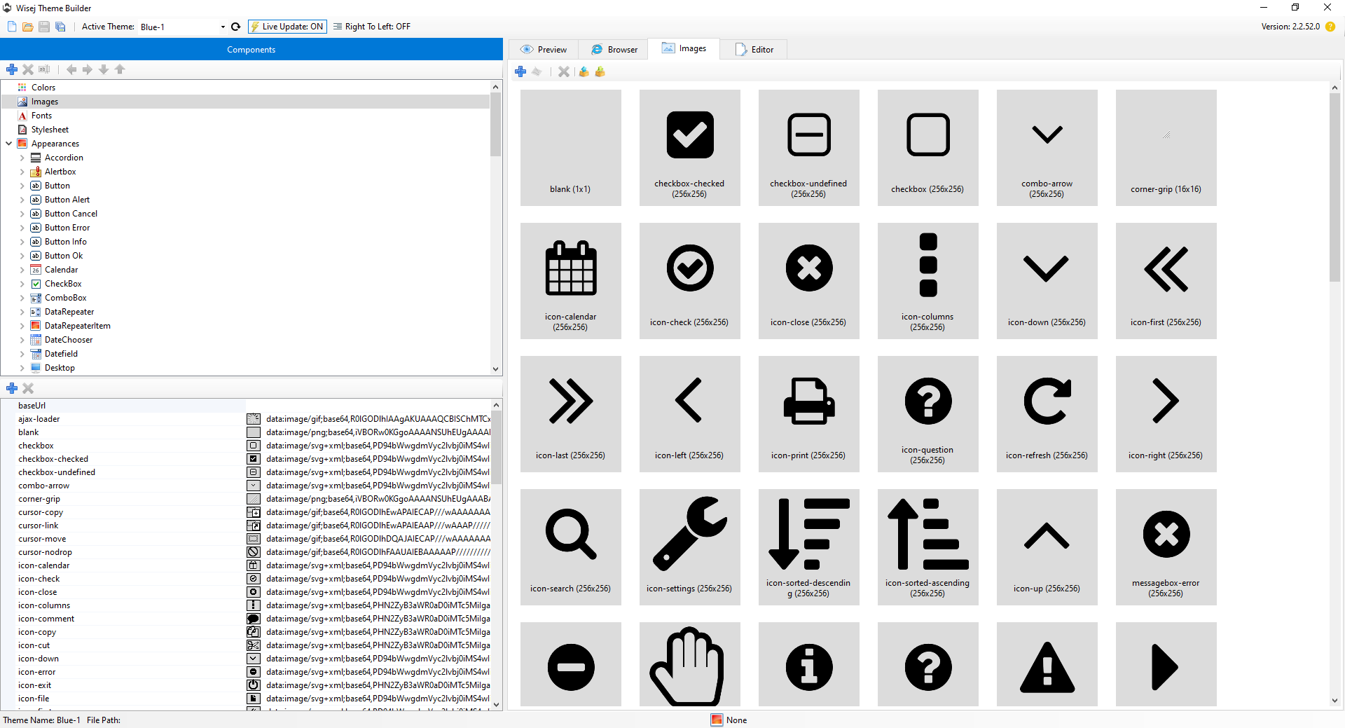 Wisej.NET Theme Images